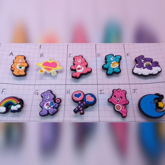 💟Bundle 8 for $10💟     Cutest Bears Shoe Charms - Picture 2 of 7